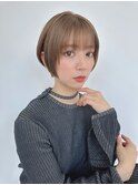 顔まわり/大人女性くびれショート/20代 30代 40代