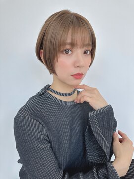 ルービック 梅田茶屋町(Rubik) 顔まわり/大人女性くびれショート/20代 30代 40代