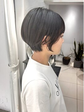 ヴェイン 渋谷(vain) 大人かわいいショートボブ 艶ショート