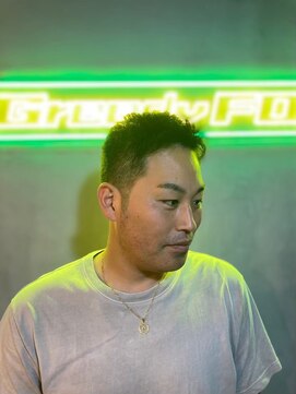 グリーディーフォックス 三軒茶屋(GreedyFOX) 波巻き/マッシュパーマ/ウルフ/ハイライト<理容室>三軒茶屋