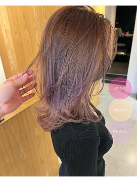 トリート 西船橋店(TREAT) レイヤーカット×こっくり艶ピンク