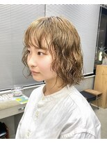 テトヘアー(teto hair)&nbsp;ボブパーマ　マチルダボブ　ボブパーマ　ケアパーマ