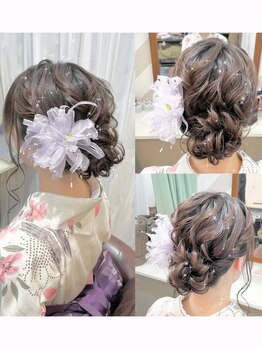 秋葉原コットン ヘアセット専門店の写真/【秋葉原駅徒歩1分/早朝7時OPEN】思い出に残る1日を《秋葉原コットン》が華やかに演出します♪