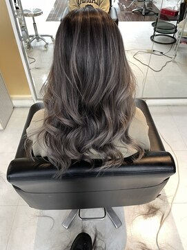 シャンプーボーイエイムス(SHAMPOO BOY aims) バレイヤージュ　#長崎市#長崎バレイヤージュ#バレイヤージュ