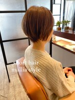 マーリャヘアー(mallia hair)&nbsp;ショート