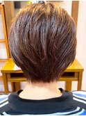 20代30代40代艶感シークレットハイライト小顔ショート立体感