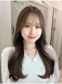 *20代30代40代◎小顔シースルー前髪レイヤーカット