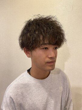 銀座マツナガ 浅草店 大人気！ツーブロマッシュ×ツイストスパイラルパーマ