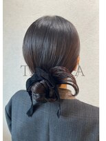 【カチモリ】結婚式/二次会/同窓会/銀座/有楽町/ヘアセット