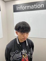 アウラ(AURA)&nbsp;波巻きパーマスパイラルパーマツイスパメンズパーマ