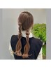 【keiko限定メニュー】似合わせヘアセット