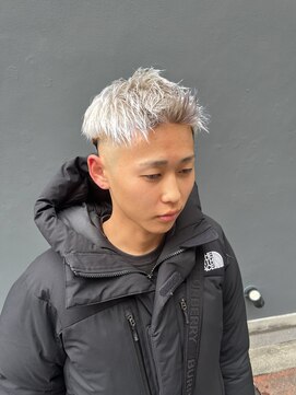 メンズグルーミングナンバーナイン(MEN'S GROOMING NUMBER NINE) ホワイトカラー/メンズダブルカラー/ブリーチ