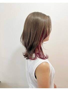 フラム(fulam) イヤリングカラーピンク