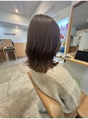 ベージュブラウンカラー×髪質改善トリートメント