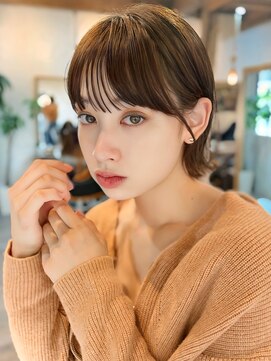 レディ 表参道(Lady) 20 代30代40代ナチュラルボブ顔周りボブ大人ショートボブ顔周り