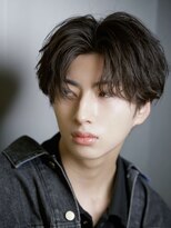 ルーシー 渋谷(LUCEY)&nbsp;センターパートフェザーパーマシャドウパーマメンズパーマ