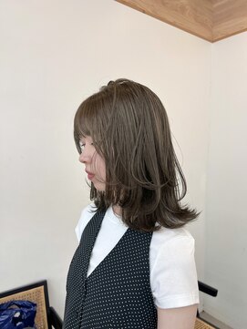 ワイス(WYETH) medium  layer×Olive beige