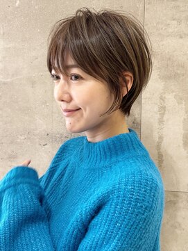 グランド(GRAND) ショートボブ30代40代50代前髪あり前髪無し面長丸顔西村