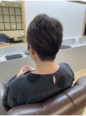 癖毛ショート