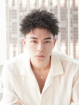 ネクストメンズ 表参道(NEXT men's) MEN’S HAIR/サーフカール/刈り上げセンターパート/渋谷