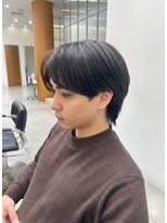 ガリカ 大名(Gallica) メンズセンターパート x アッシュブラウン