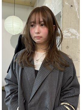 ゾーイダイミョウ(ZOEY daimyo) Olive brown / layer cut