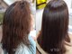 ティーエムクラブ(TM CLUB)の写真/ネオメテオストレートで髪質改善◎ストレートで柔らかいうるツヤ髪に。クセ毛や広がりでお悩みの方にも♪