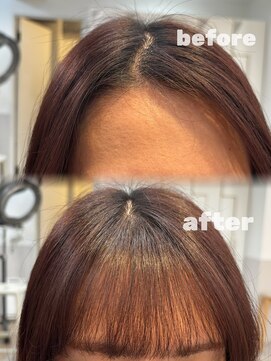 グラフ 銀座(GRAFF) 前髪クロスパーマ【銀座】