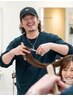 石田指名!潤い縮毛矯正+ヘアパックでカットをサービス¥18150~→¥14850~