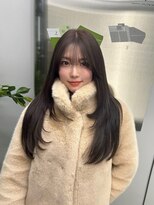 ロエ(LOE) グレージュレイヤーカット顔周りレイヤーブリーチなし