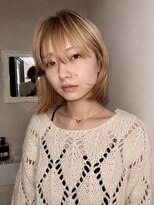 アンドコー(Andco)&nbsp;Andco ブロンド×ハッシュカットボブ