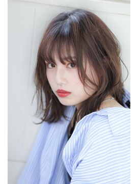 ヘアーズ ベリー 香椎店(hairs BERRY) BERRY/ミルクティーアッシュ/オーガニック/美髪/前髪