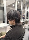 【伊藤飛空】メンズウルフカット