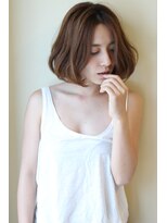 レウナ 外苑前(Reuna)&nbsp;おとな女子・ひし形ナチュラルボブ【外苑前・表参道】