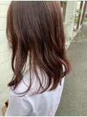 イルミナカラーで作るピンクブラウン
