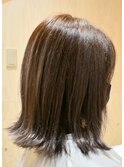 外ハネミディアムカット☆
