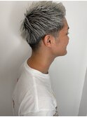 ホワイトメッシュ+ジェットモヒカン