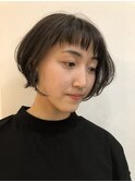 【個性派】コンパクトバングショート☆