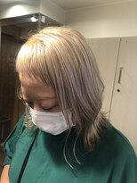 ボウ(BOW)&nbsp;shortbang×ブロンドベージュ