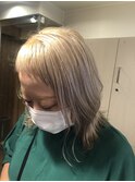 shortbang×ブロンドベージュ