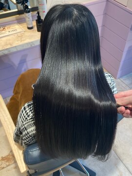 ネオリーブエクラ 上野御徒町店(Neolive eclat) シルクストレート　縮毛矯正　髪質改善