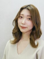 アース 上野店(HAIR&MAKE EARTH)&nbsp;韓国風ムルギョル巻きロング