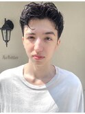 men's センターパート