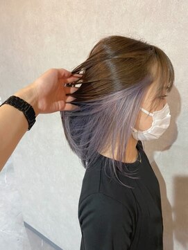 シアン(CYAN) #CYAN#sheer# Blue#インナー