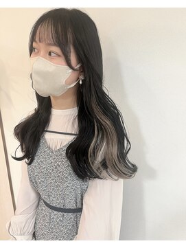 シュガー ヘアアンドネイル 仙台(SUGAR) エクステホワイトピアスカラー