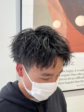 アース コアフュールボーテ 長野駅前店(EARTH coiffure beaute) ソフトツイストパーマアドミオフェード