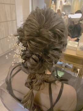 着付けヘアセット専門店 ウィズ(With) 編みおろしルーズ