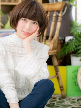 カバーヘア ブリス 北浦和(COVER HAIR bliss) オン眉暗髪透明感小顔マッシュルームヘアh2北浦和20代30代40代!