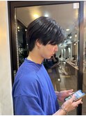 short perm ハンサムショート ワンカールパーマ メンズパーマ