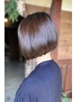 ムク(MUKU)&nbsp;切りっぱなしボブ＋ナチュラル